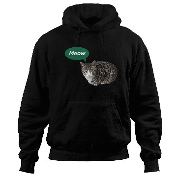 Discover Meow, Cute Cat Design Hoodies