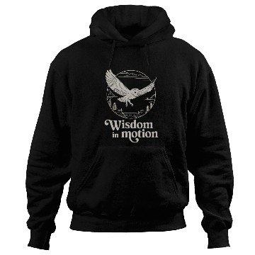 Discover Wisdom In Motion Owl Soaring Through Nature Hoodies