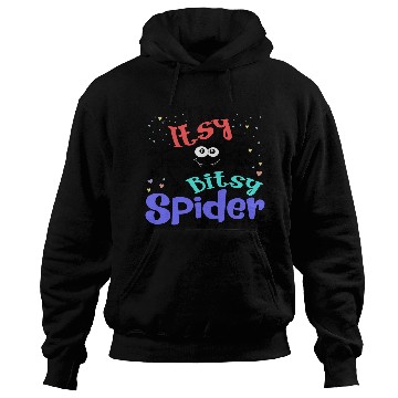 Discover The Itsy Bitsy Spider – Whimsical Nursery Rhyme Hoodies