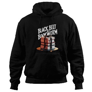Discover Black Belt & Bookworm Hoodies