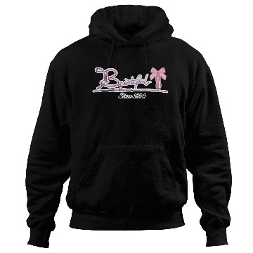 Discover Beautiful since 1984 birthday typography Hoodies