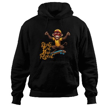 Discover Skater Monkey Hoodies