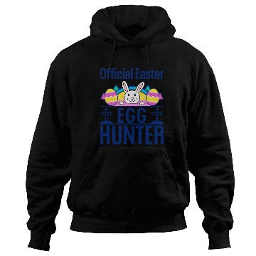 Discover Official Easter Egg Hunter Bunny Funny lover Hoodies