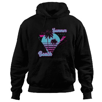 Discover Summer Palm Tree Beach Hoodies