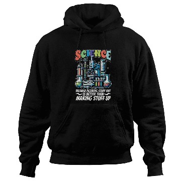 Discover STEM Teacher Science Because Figuring Technology Hoodies