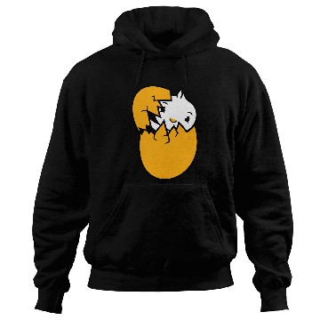 Discover Bird Duck Hatches Egg Easter Easter Egg Baby Child Hoodies