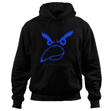 Discover Raven bird looks evil cool funny comic humor face Hoodies