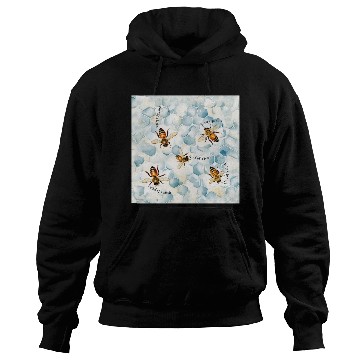 Discover Bumble bee be kind of a bitch funny bug insect Hoodies