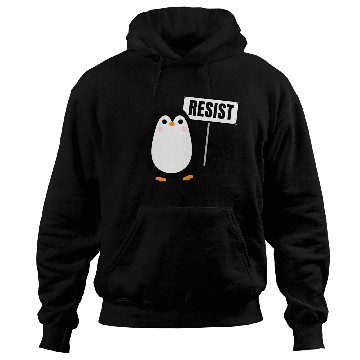 Discover Penguins Against Tariff Funny Penguin No Tariff Hoodies