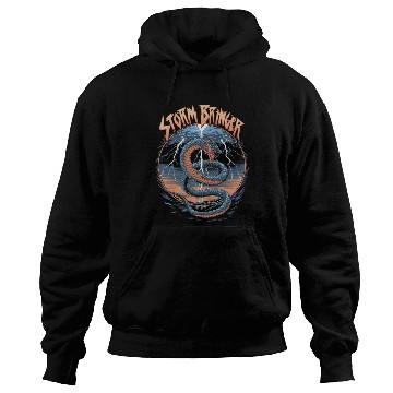 Discover Storm Bringer Serpent Hoodies