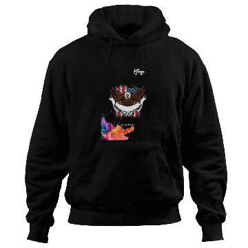 Discover Eagle Full American Flag Bald Eagle Feather Style Hoodies