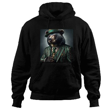 Discover Money Gangster Bear Hoodies