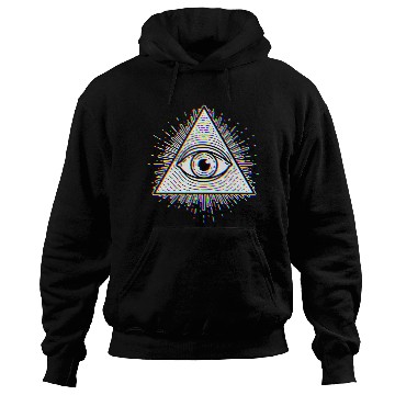Discover Illuminati - Psychedelic Seeing Eye - Evil Eye Hoodies