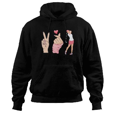 Discover peace love golf Hoodies