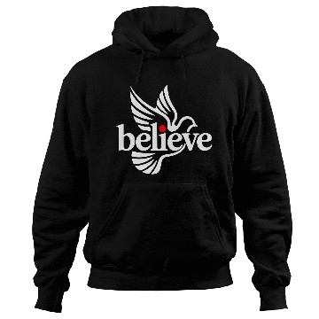 Discover Believe white Hoodies