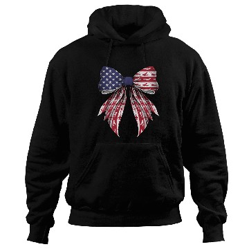 Discover Coquette Bow Airplane Pilot Aviation US Flag Hoodies