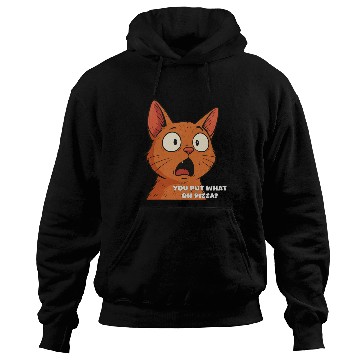 Discover Funny Shocked Cat Meme Hoodies