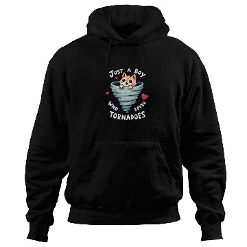 Discover Just A Boy Who Loves Tornadoes Storm Meteorologist Hoodies