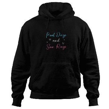 Discover Pool Party Squad Summer Outing Friends Hoodies