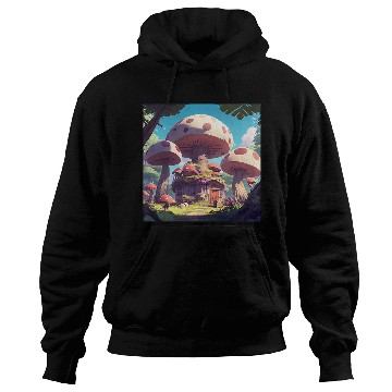 Discover Life Beneath the Mushrooms Hoodies