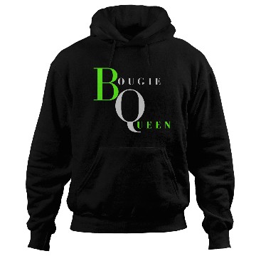 Discover Bougie Queen Lime& Gray Hoodies