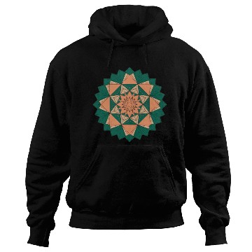 Discover Abstract Starburst Mandala Hoodies
