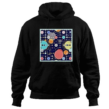 Discover Joyful Bubble Universe Vision Hoodies
