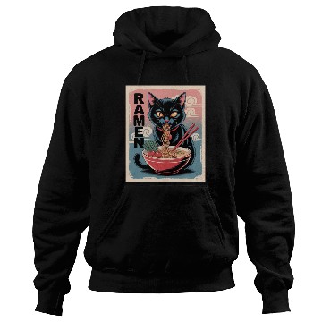 Discover Ramen Cat Japanese Style Hoodies