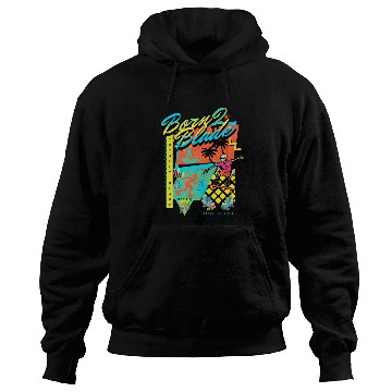 Discover Born 2 Blade 90s Nostalgia Design Hoodies