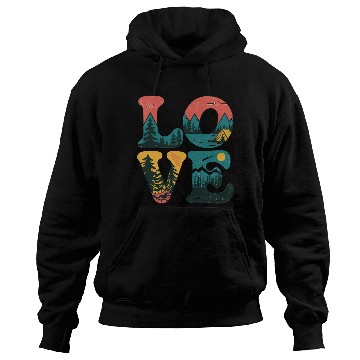 Discover Love Nature For Camping Lovers Hoodies