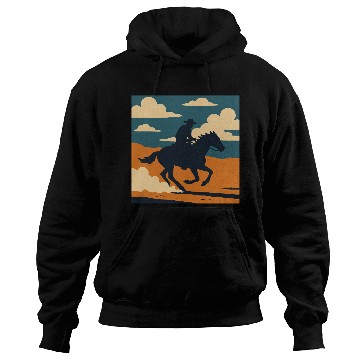 Discover Wild West Cowboy Ride Hoodies