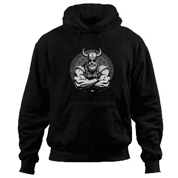 Discover Viking Warrior Man Odin Thor Norman Walhalla Hoodies