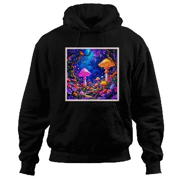 Discover Enchanted Mushroom Forest Hoodies