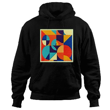 Discover Colorful Modern Geometry Hoodies
