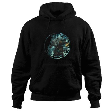 Discover Mystical Werewolf With Magic In The Dark Forest Hoodies