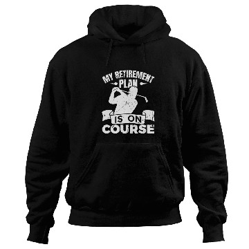 Discover Golf Player Retirement Hoodies