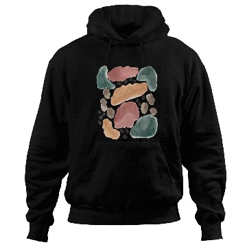 Discover Abstract pastel watercolour painting pattern Hoodies