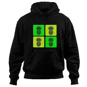 Discover Pop Art Pineapple Hoodies