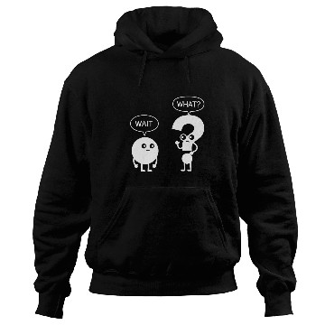 Discover Wait What? Funny Cartoon Hoodies
