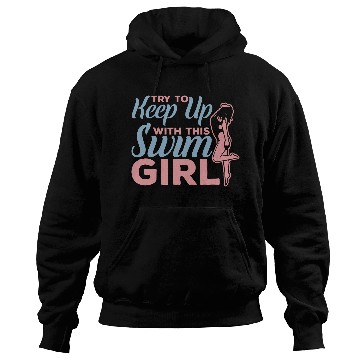 Discover Funny Swim Girl Hoodies