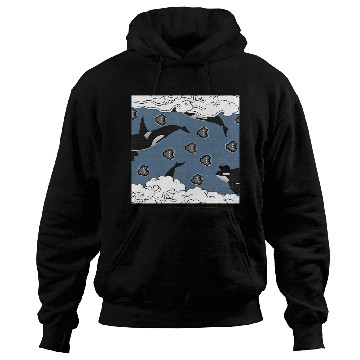Discover Orca Galaxy Patrol Hoodies