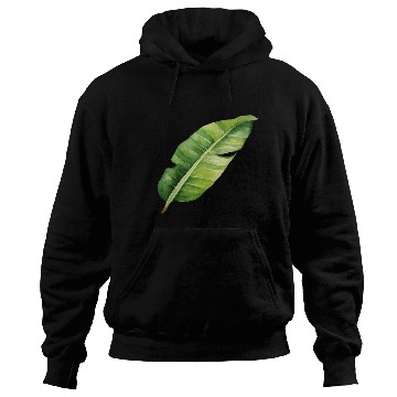 Discover Green Banana Leaf Hoodies