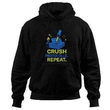 Discover Clinical Lab Tech Diagnostic Science Data Nerd Hoodies