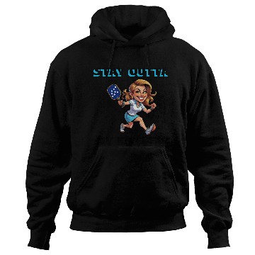 Discover Stay Outta My Kitchen (Pickleball) Hoodies
