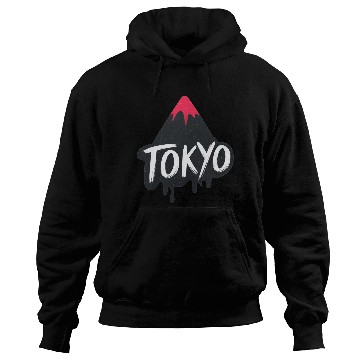 Discover Tokyo Text Design Hoodies