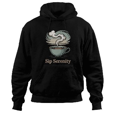 Discover SIP Serenity - Gentle Morning Magic Hoodies