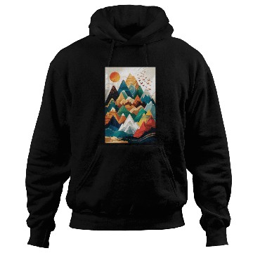 Discover Geometric Summit Hoodies