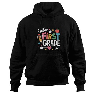 Discover Hello 1St First Grade Back To School Students Hoodies
