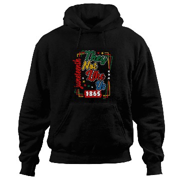 Discover Juneteenth They Not Like Us 1865 Hoodies