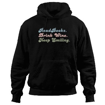 Discover Cute Gift For Book Lover Cute Gift For Wine Lover Hoodies